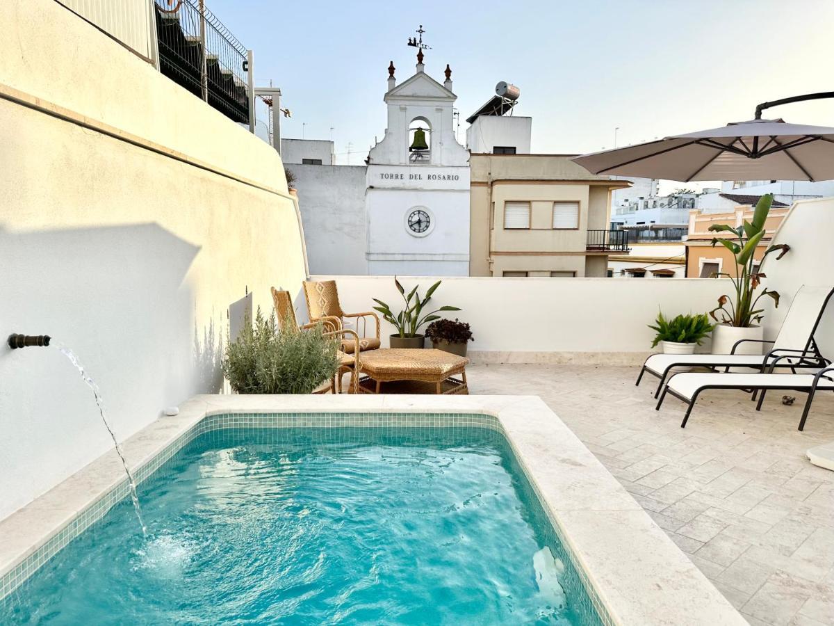 Apartamento Duplex Con Piscina Privada En Terraza Alcalá de Guadaira Dış mekan fotoğraf